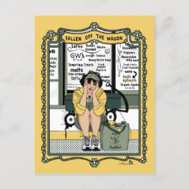 Fallen av vykortet Wagon_C_ Vykort