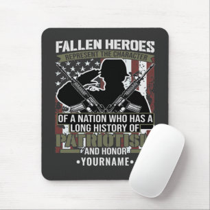 Fallen Heroes representerar nationens karaktär Musmatta