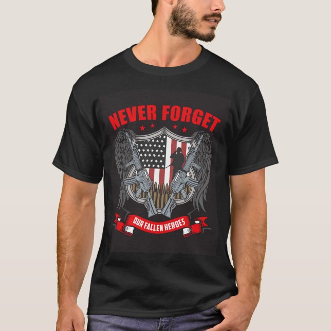 Fallen Heroes T Shirt (Framsida)