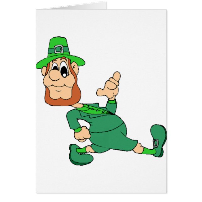 Fallen Irishman Hälsningskort (Framsidan)