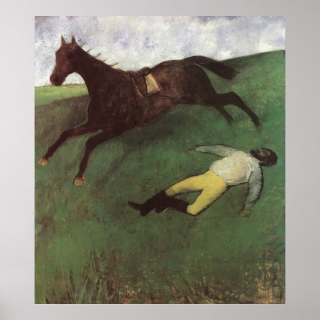 Fallen Jockey Poster (Framsidan)