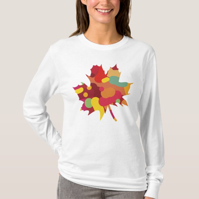 Fallen Leaves T Shirt (Framsida)