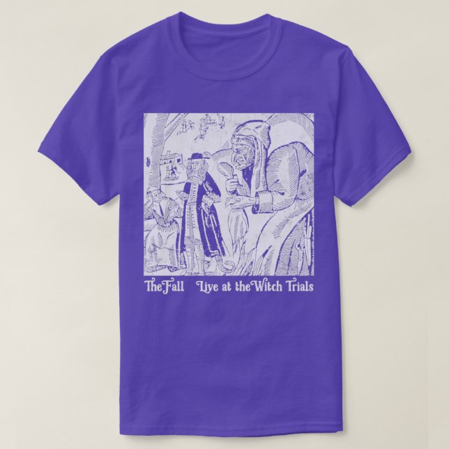 Fallen lever på Witch Trials Artikel 1 T Shirt (Design framsida)