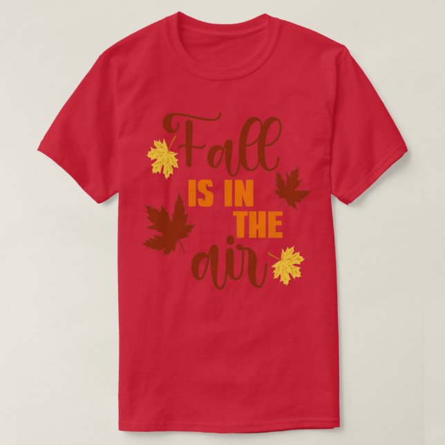 Fallen ligger i Lycklig under Luft T Shirt (Design framsida)