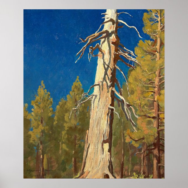 Fallen Löv av Maynard Dixon Poster (Framsidan)