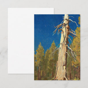 Fallen Löv av Maynard Dixon Tack Kort