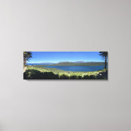 Fallen Löv Sjö Canvastryck