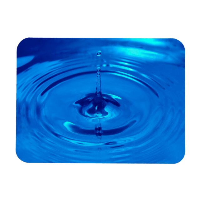 Fallen Makro vatten Magnet (Horisontell)