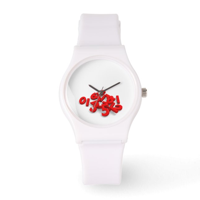 Fallen Numbers Armbandsur (Framsida)