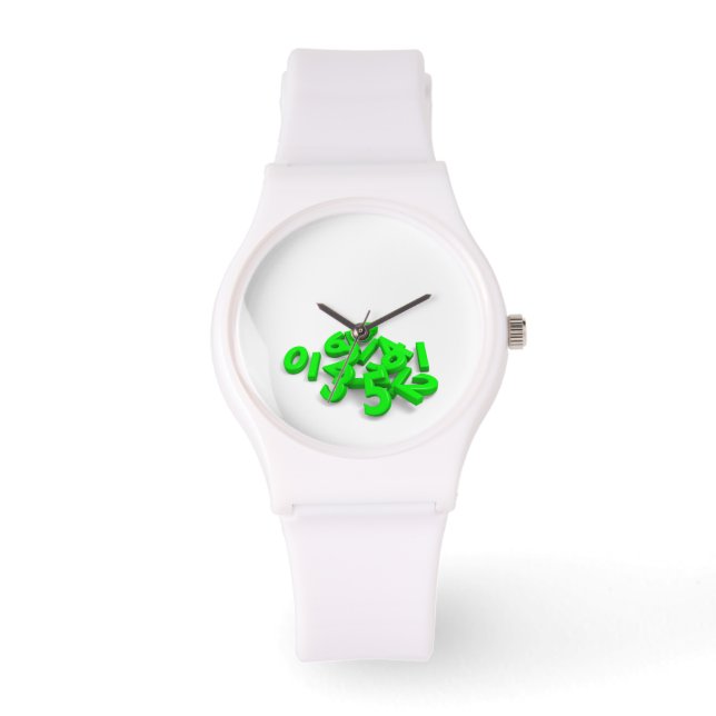 Fallen Numbers Armbandsur (Framsida)