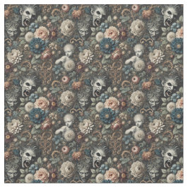 Fallen Nursery - Gothic Dense Tile Tyg