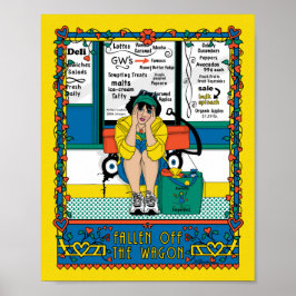 Fallen Off The Wagon_B_8x10 Affisch