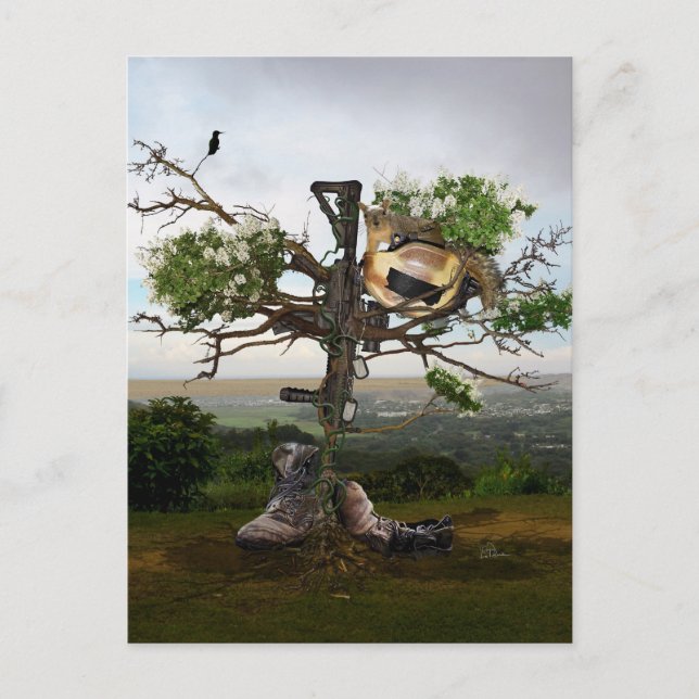 Fallen Soldiers Kor Vykort (Framsida)