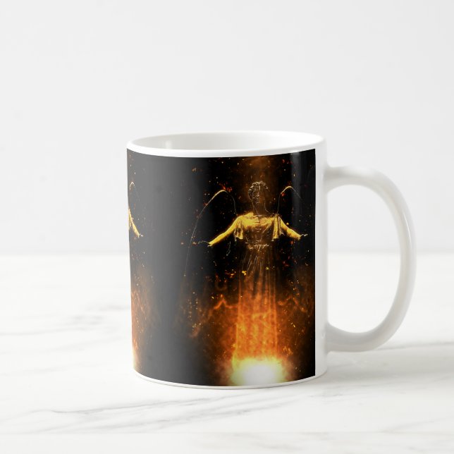 Fallen Stiga upp från flamman Kaffemugg (Höger)