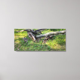 Fallen Träd Puzzle Canvastryck