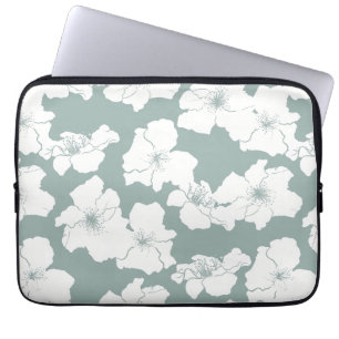 Fallet Camellia - Moss Laptop Fodral