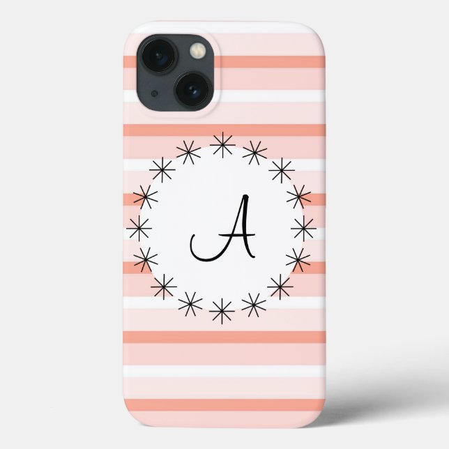 Fallet Coral Rand "Monogram" iPad (Baksida)