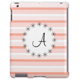 Fallet Coral Rand "Monogram" iPad
