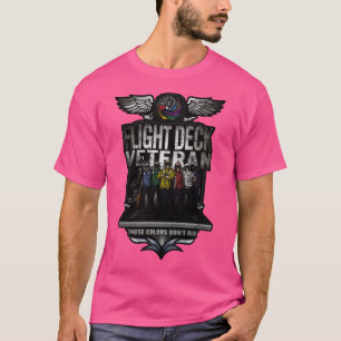 Fallet Deck Veteran i Färg Dont Springa T Shirt