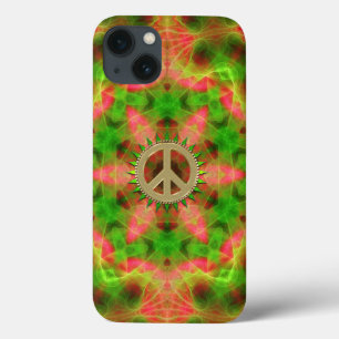 Fallet Fluro Hexagon Guld Fredstecken iPad