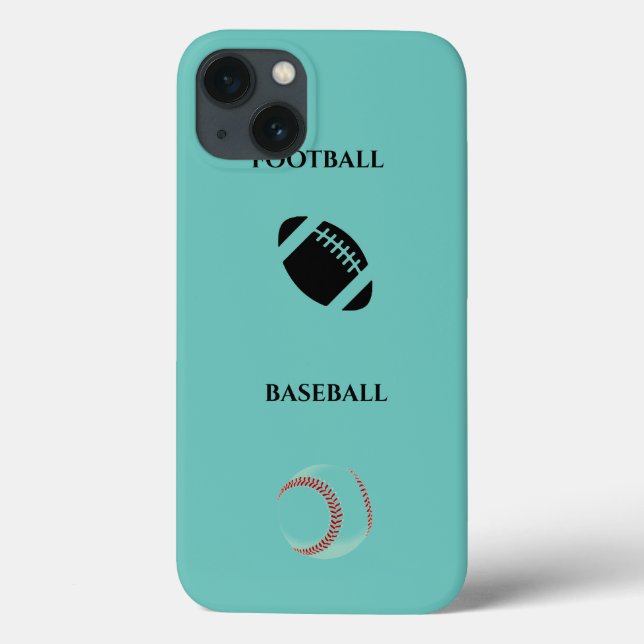 Fallet Fotboll/Baseball iPhone/iPad! (Baksida)