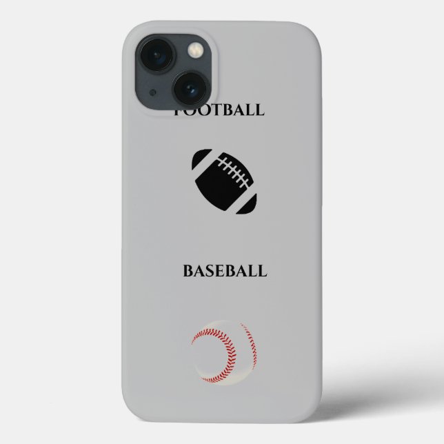 Fallet Fotboll/Baseball iPhone/iPad! (Baksida)