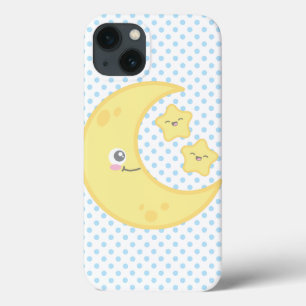 Fallet Kawaii Måne och Stars iPad Mini