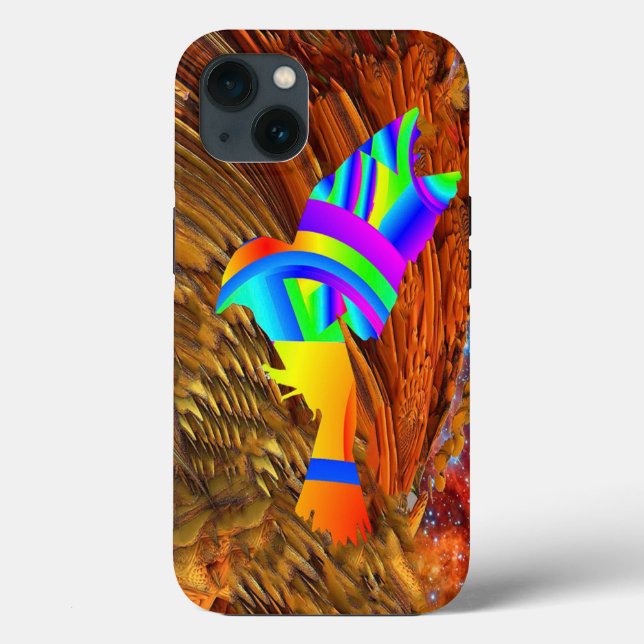 Fallet Star Bird iPhone/iPad (Baksida)