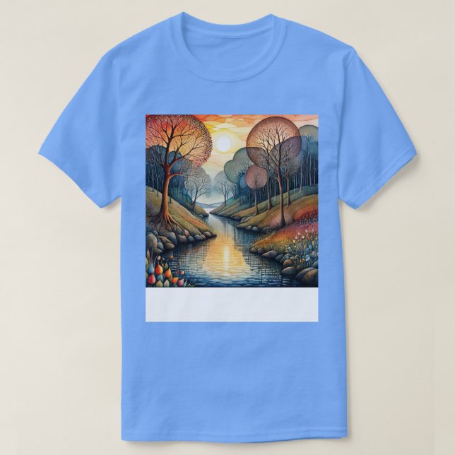 Fallet TShirt T Shirt (Design framsida)