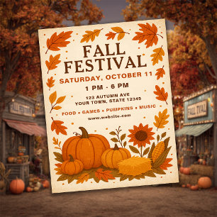Fallfestival Reklamblad