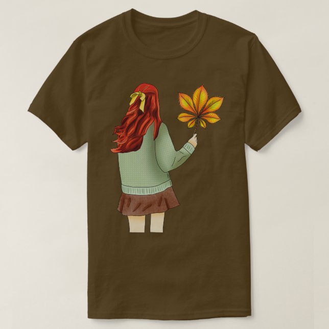 Fallflicka T Shirt (Design framsida)
