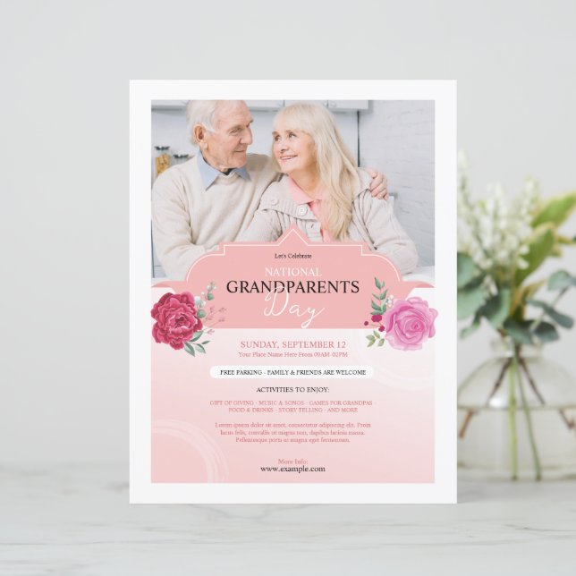 Fallföräldrars dagshändelse - Flyer (Stående Fram)