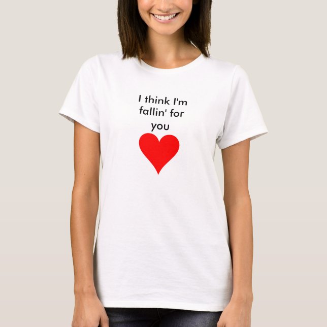 Fallin för dig t-shirt (Framsida)