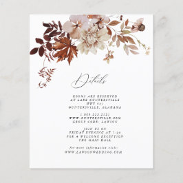 Fallinformationskort | Budget Flygblad