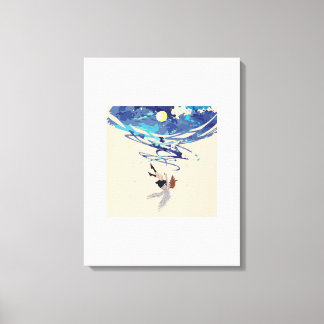 "Falling Angel" Canvas Art