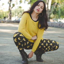 Falling Bananas Leggings - Roligt