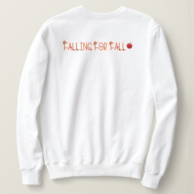 Falling for Fall T Shirt (Design baksida)