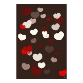 FALLING HEARTS FOTOTRYCK