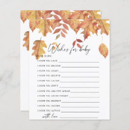 Falling löv - Party-match | önskemål för baby