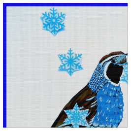 Falling Snö Fabric Tyg