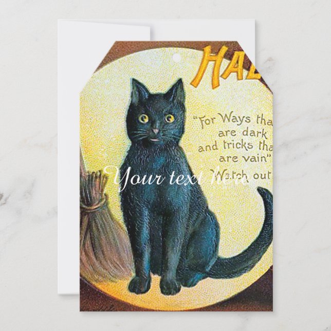 Fallingshus Halloween Katt (Framsida)