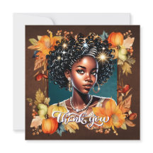 Fallin't for Fall Gorgous Girl Gratitude Card