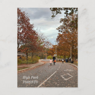 Fallkort i High Park Toronto Kanada Vykort
