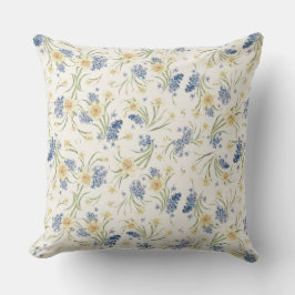 Fallljus Blommigt III Pillow-Fall-Blommigt Kudde