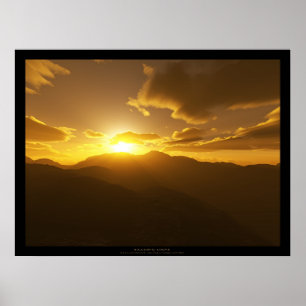 Fallljus Poster