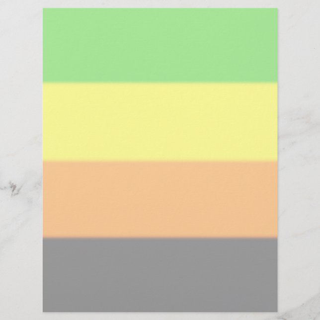 Fallln Aromantic Pride Flagga (Framsida)