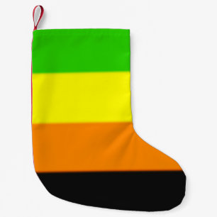 Fallln Aromantic Pride Flagga Liten Julstrumpa