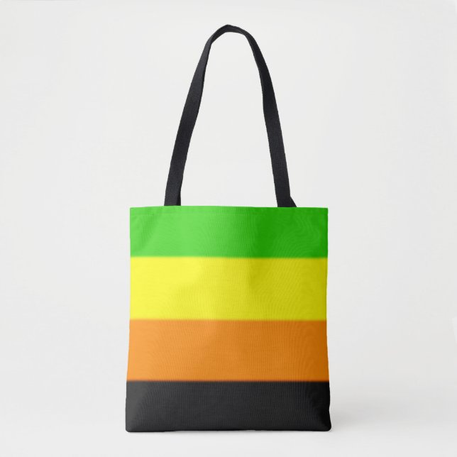 Fallln Aromantic Pride Flagga Tygkasse (Framsida)