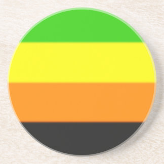 Fallln Aromantic Pride Flagga Underlägg Sandsten