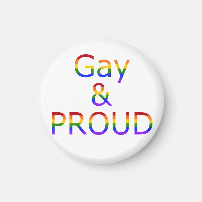 Fallln Gay och Proud Magnet (Framsidan)